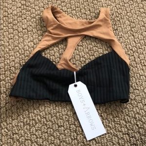 Boys + Arrows Meg Ryan Swimsuit Top small